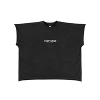Raw Edge Boxy Tee