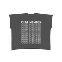 Raw Edge Boxy Tee